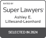 Rated By Super Lawyers | Ashley E. Lillesand-Leonhard | Selected in 2024